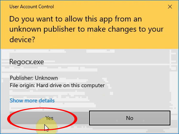 Thông báo cài đặt FP_Lock