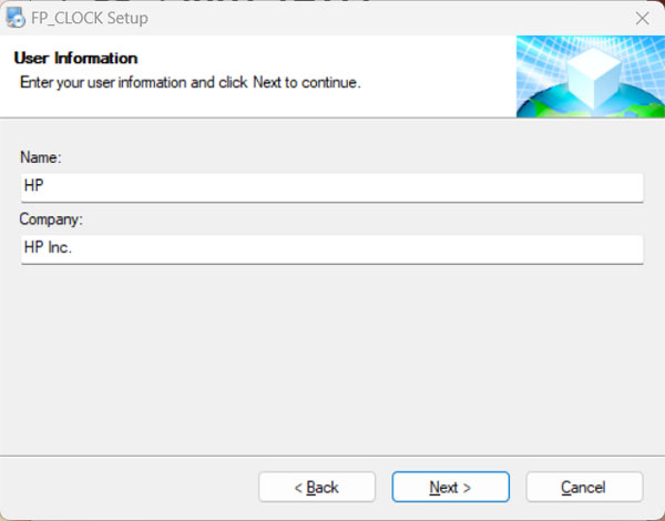 User Information FP_Lock