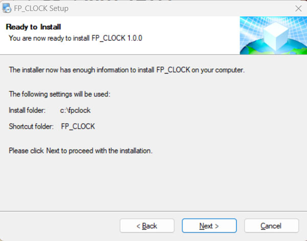 Ready to Install Fp_Lock