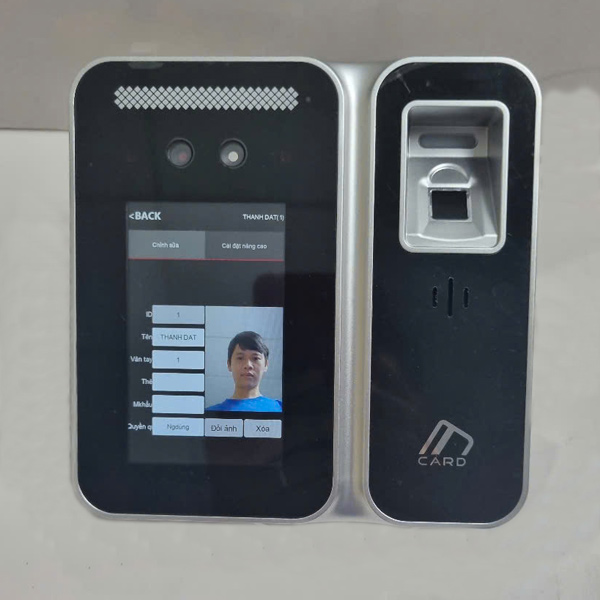 Máy chấm công vân tay khuôn mặt AI24 Máy chấm công vân tay khuôn mặt AI24