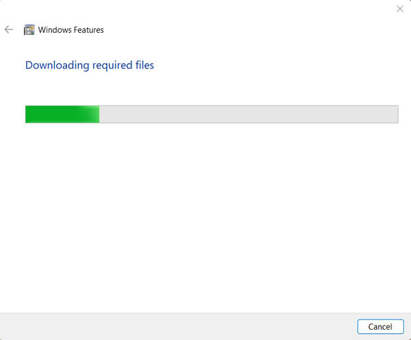 Quá trình tải và cài đặt của Windowns