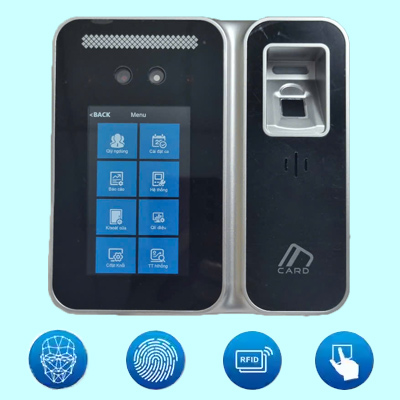 Máy Chấm Công Vân Tay Khuôn Mặt Ronald Jack AI24