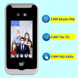 Máy chấm công nhận diện khuôn mặt ronald jack ai09