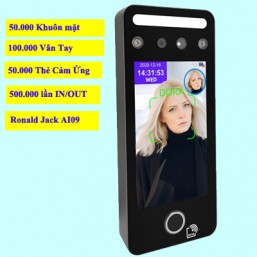 Máy chấm công nhận diện khuôn mặt Ronald Jack Facepro 009