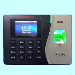 Máy chấm công vân tay thẻ cảm ứng ronald jack K14 Pro