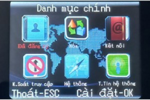 Hướng dẫn cách kiểm tra sửa địa chỉ IP trên máy chấm công vân tay dòng AI