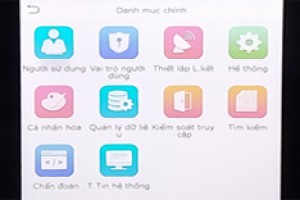 Hướng dẫn kiểm tra và sửa địa chỉ IP trên máy chấm công nhận diện khuôn mặt loại phổ thông