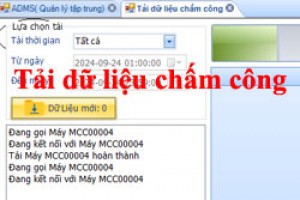 Hướng dẫn tải nhân viên và dữ liệu chấm công về phần mềm mitapro new
